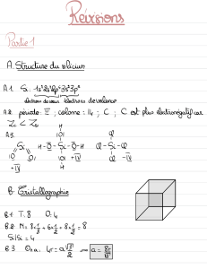 Silicon Structure and Crystallography Revision Notes