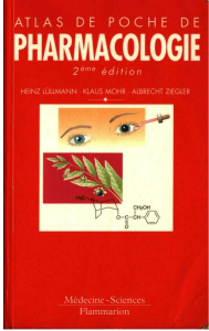 Atlas de poche de pharmacologie