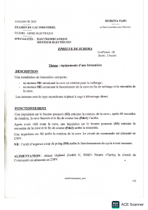 2025 Burkina Faso CAP Industrial Electrical Engineering Exam