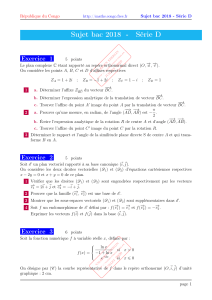 Sujet bac 2018 - S&eacute;rie D Maths R&eacute;publique du Congo