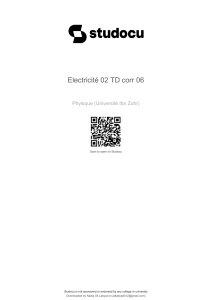 Electricit&eacute; 02 TD corr 06: Magn&eacute;tostatique Solutions