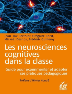 Guide pour enseigner avec les neurosciences cognitives