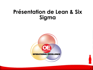 Pr&eacute;sentation Lean & Six Sigma : Concepts et B&eacute;n&eacute;fices