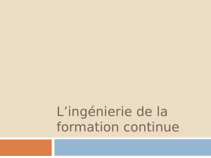 L&rsquo;ing&eacute;nierie de la formation continue : guide complet