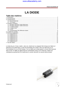 La Diode : Introduction, Fonctionnement et Applications en &Eacute;lectronique