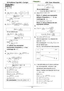50 Probl&egrave;mes Type BAC + Corrig&eacute;s - Cahier Math&eacute;matiques