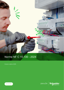 Guide Norme NF C 15-100 2024 - Schneider Electric