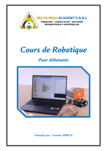 Cours de Robotique pour d&eacute;butants | Delta Gold Academy