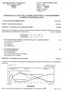 2021 Cameroon Baccalaureate Exam: Life Sciences & Biotech