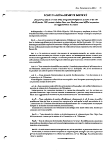 D&eacute;cret 82-262 : Zone d'am&eacute;nagement diff&eacute;r&eacute; d'Abidjan