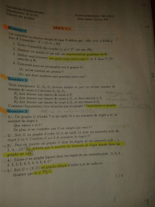 Graph Theory Exercises: University Math Worksheet