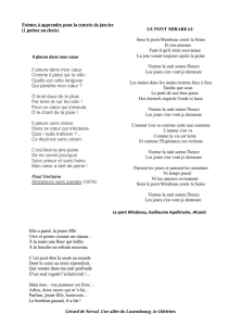 Po&eacute;sie fran&ccedil;aise &agrave; apprendre : Verlaine & Apollinaire