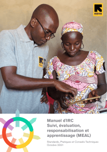 Manuel IRC MEAL : Standards, Pratiques et Conseils Techniques