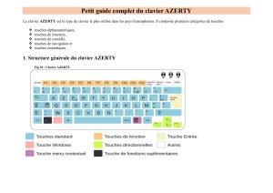 Guia do Teclado AZERTY: Layout Completo e Atalhos