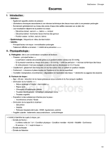 Escarres: Pressure Ulcers - EduDoctors Chirurgie