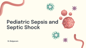 Pediatric Sepsis and Septic Shock Criteria