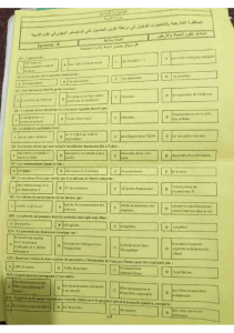 Biology Multiple-Choice Exam for Secondary Education