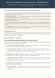 Analyse litt&eacute;raire : Fiche m&eacute;thode sur la monstruosit&eacute;