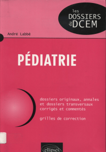Pediatrics: Corrected & Commented Files for DCEM
