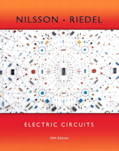Electric Circuits 10th Edition Textbook by Nilsson & Riedel