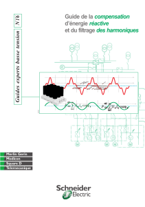 compensation filtrage harmoniques