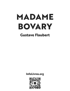 Madame Bovary - Roman de Gustave Flaubert