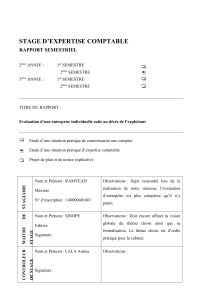 Rapport de stage : &Eacute;valuation d'entreprise individuelle apr&egrave;s d&eacute;c&egrave;s de l'exploitant