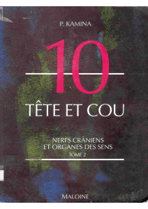 10 T&ecirc;te et Cou: Cranial Nerves & Sensory Organs (Tome 2)