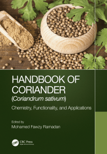 Handbook of Coriander (Coriandrum sativum): Chemistry, Functionality, Applications