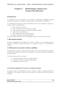 M&eacute;thodologie d'&eacute;tude d'&eacute;lectrification - R&eacute;seaux &eacute;lectriques