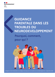 Guide de guidance parentale pour troubles neurod&eacute;veloppement