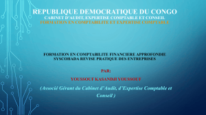 Module 1 : Bilan - Formation Comptabilit&eacute; Financi&egrave;re SYSCOHADA