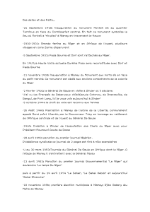 Chronologie historique du Niger (1928-1974)