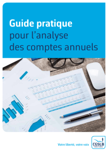 Guide pratique analyse comptes annuels CGSLB