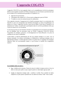 L'approche COG-FUN pour le TDAH