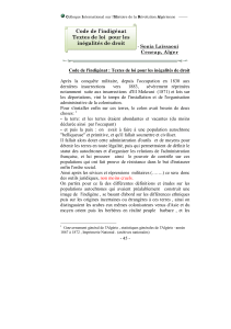 Code de l'indig&eacute;nat : Textes de loi pour les in&eacute;galit&eacute;s de droit