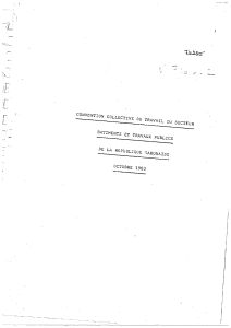 1983 Gabon Construction Public Works Labor Convention