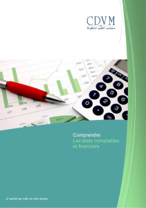 Comprendre les &eacute;tats comptables et financiers