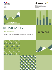 Protection des grandes cultures en Bretagne - Agreste 2026