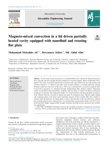 Magneto-mixed convection in a lid driven cavity with nanofluid and rotating plate