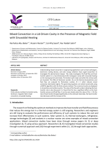 Mixed Convection in Lid-Driven Cavity with Magnetic Field and Sinusoidal Heating