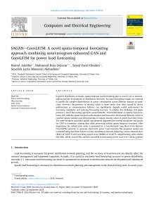 SAGAN-ConvLSTM: Spatio-Temporal Power Load Forecasting with GAN and ConvLSTM