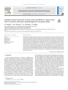 Conjugate Natural Convection of Al2O3-Water Nanofluid in Square Cavity