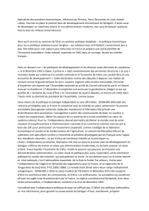 Mamadou Dia et la politique du S&eacute;n&eacute;gal ind&eacute;pendant