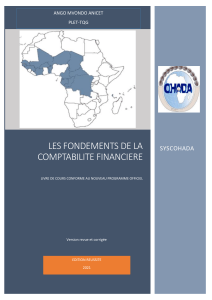 Les Fondements de la Comptabilit&eacute; Financi&egrave;re
