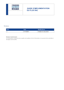 Guide d'impl&eacute;mentation du flux R4C
