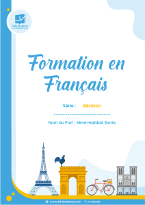 Formation en Fran&ccedil;ais : Figures de Style