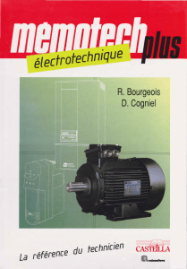 Memotech Plus Electrotechnique: Electrical Engineering Reference