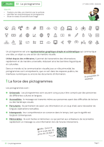 Le Pictogramme : D&eacute;finition, Caract&eacute;ristiques et Iconicit&eacute;