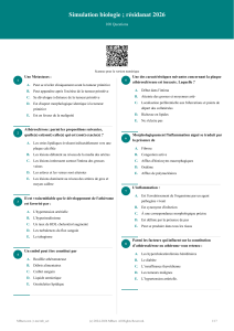 Simulation biologie r&eacute;sidanat 2026